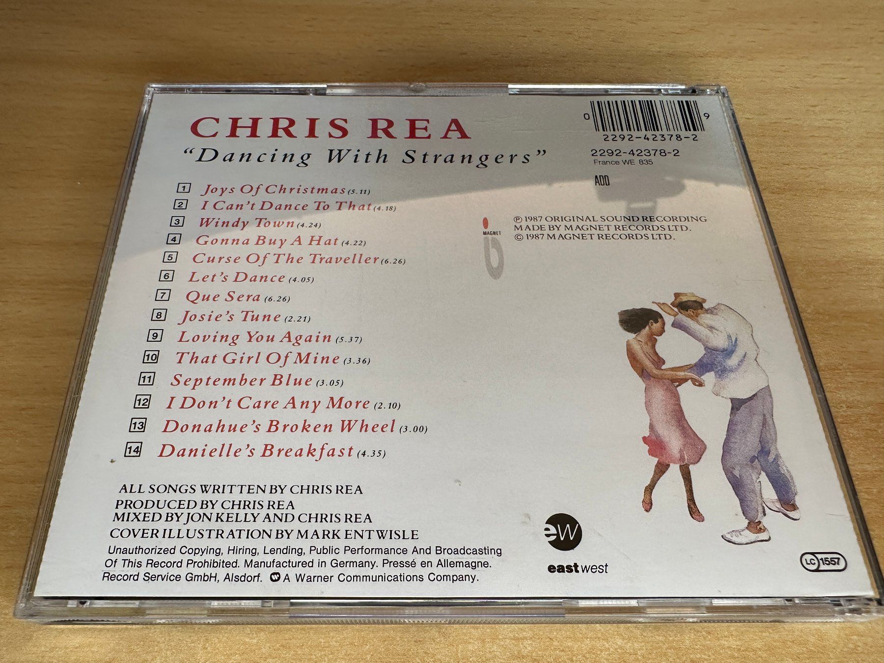 CDs: U9 Chris Rea – Dancing With Strangers – Gebraucht aus Rikon im Tösstal von Alpenmutz 1