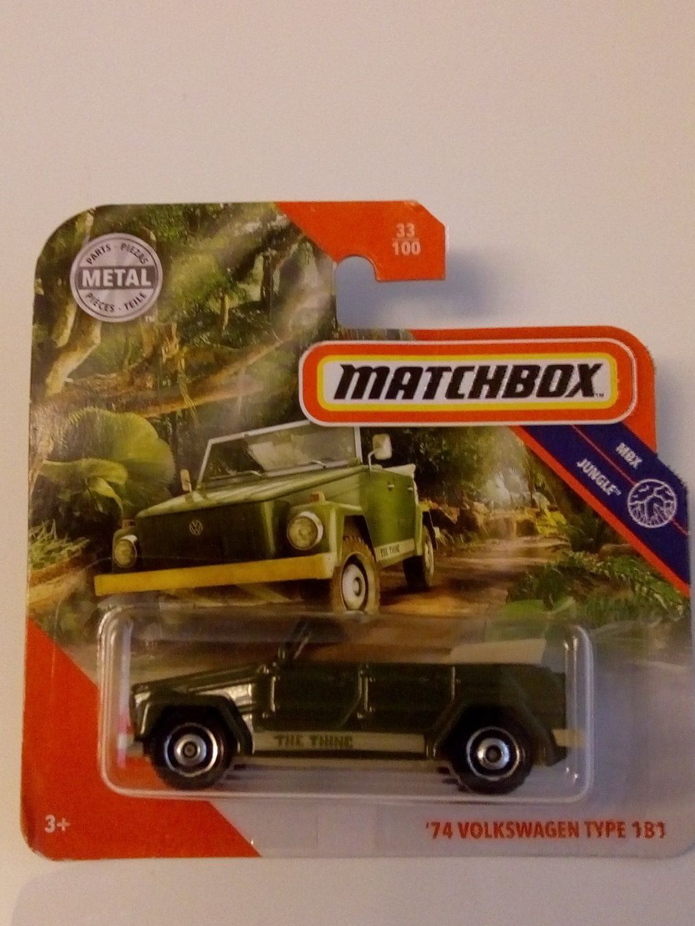 Volkswagen Modellini d'auto: Matchbox - '74 Volkswagen Type 181 – Nuovo e nell'imballaggio originale da Basel venduto da vintagecollector