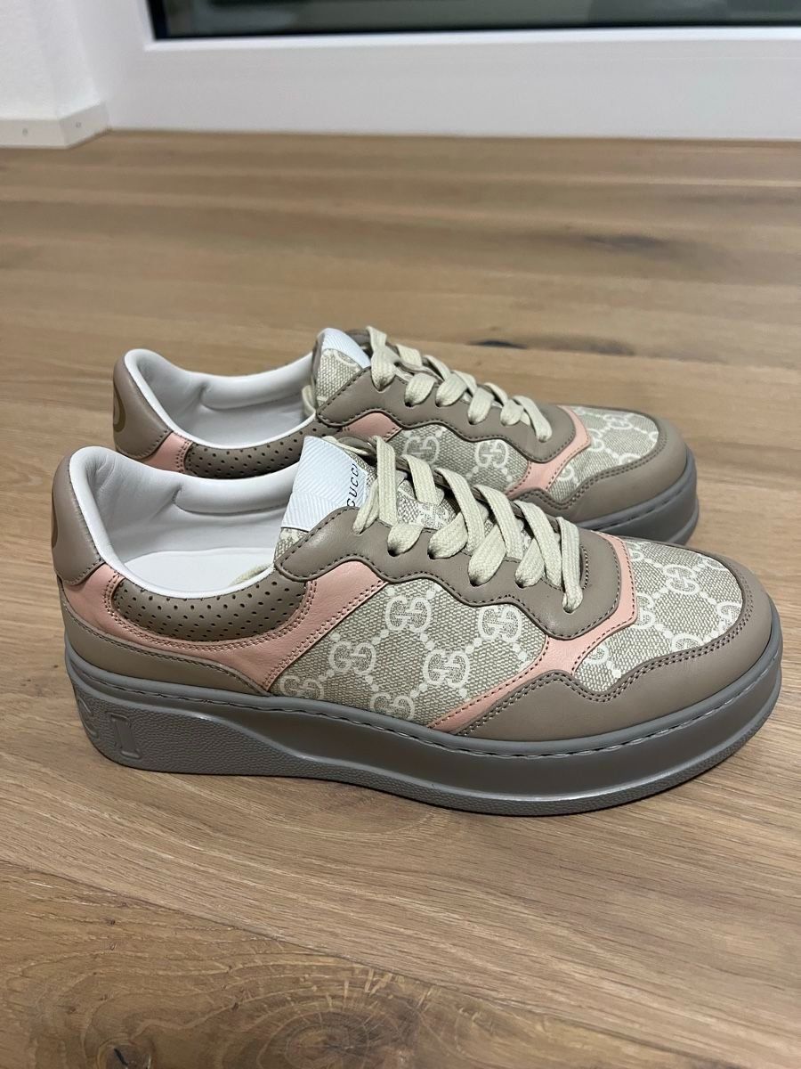 Gucci Damenschuhe: Gucci Sneaker mit GG- Muster - Gr. 37 – Neu (gemäss Beschreibung) aus St. Gallen von TairiZ 1