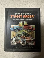 Atari 2600 Street Racer - Vintage Game Cartridge!