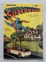 Superman Comic Nr. 3 von 1954, Top Zustand! Hethke ND