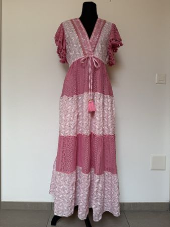 Boho Maxistufenkleid