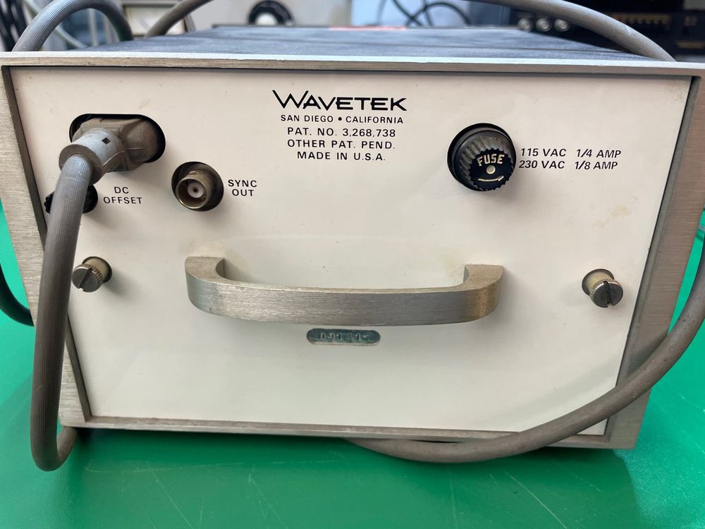 Wavetek 131a Vcg Generator Kaufen Auf Ricardo 0498