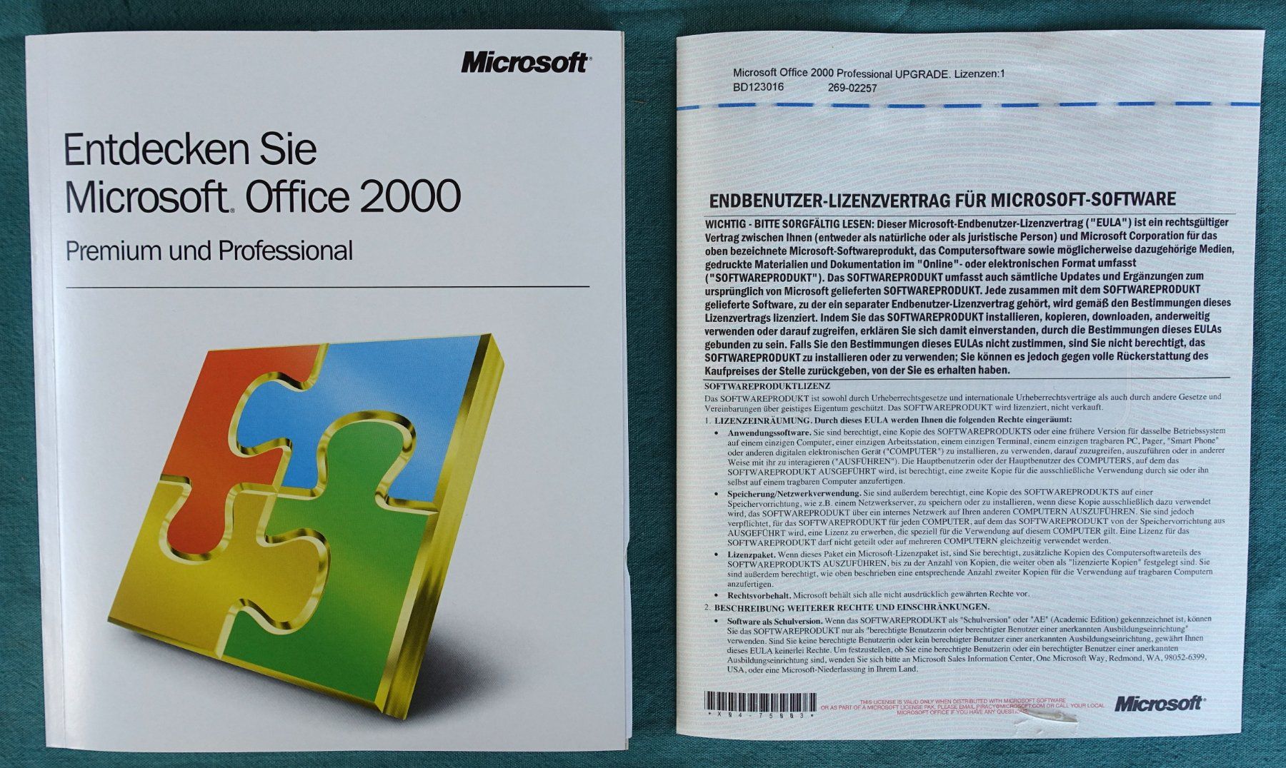 Microsoft Software: Microsoft Office 2000 Update in Originalverpackung – Usato da Lohn-Ammannsegg venduto da Vizechef 5