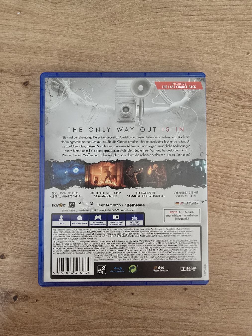 Sony Giochi: PS4 The Evil Within 2  – Usato da Chur venduto da 1996hiphop 1