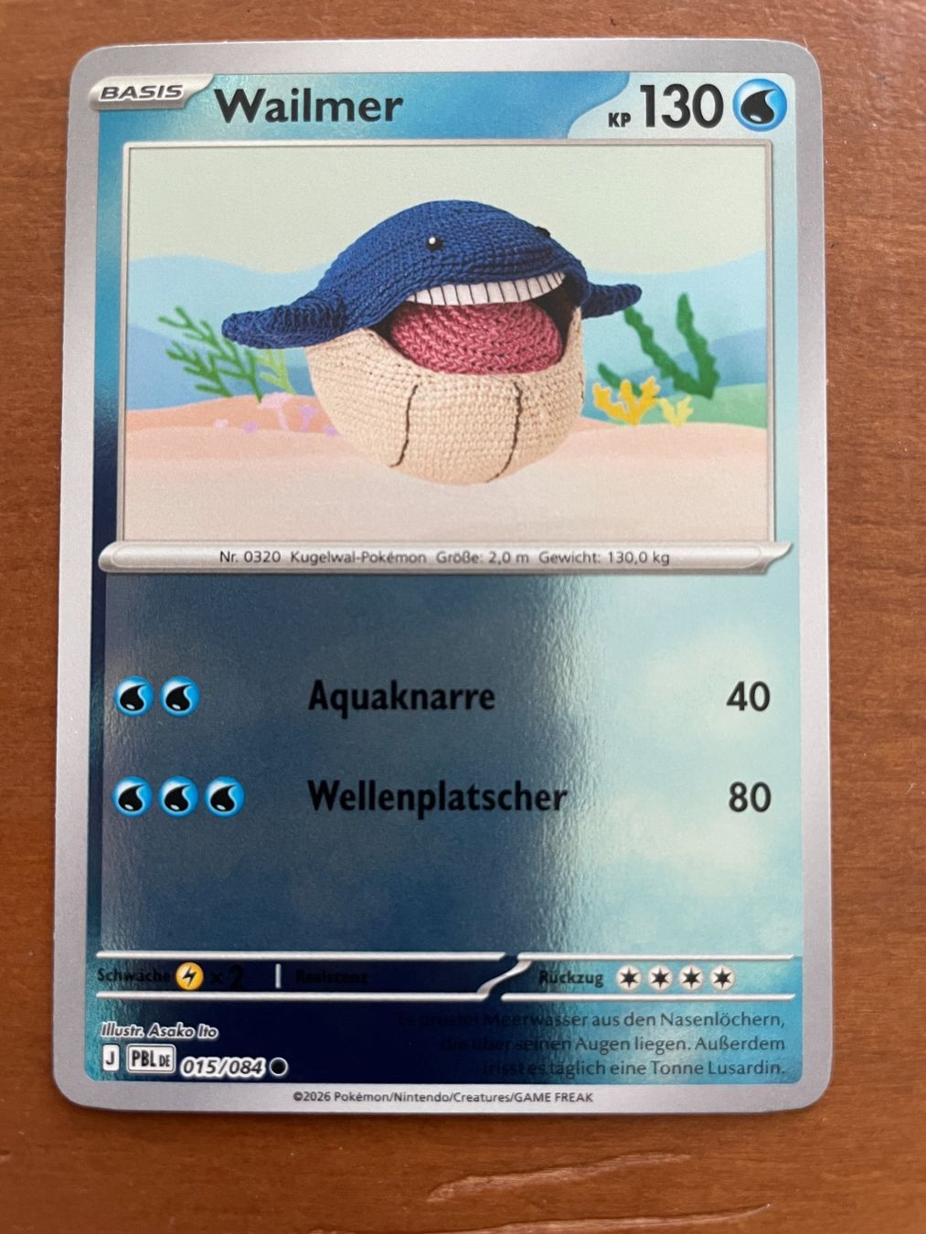 Pokémon Sammelbilder & Trading cards: Pokemon Wailmer Reverse (Versand gratis) – Neu (gemäss Beschreibung) aus Chur von Angerson