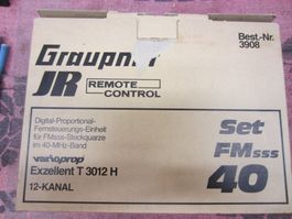 Vintage-Fernsteuerung Graupner Varioprop T3012H