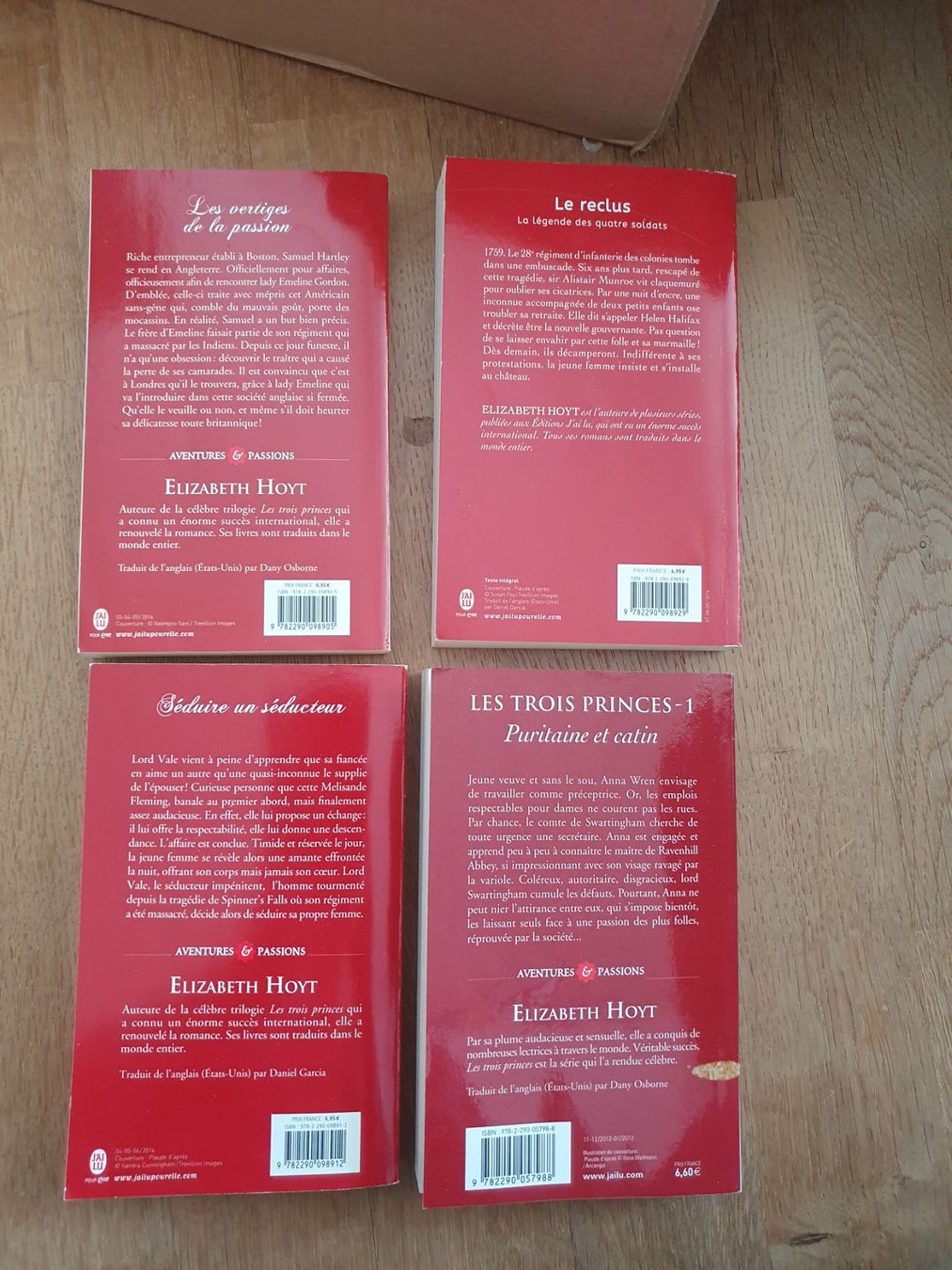 Libri: 10 romans d' Elizabeth Hoyt – Usato da Oftringen venduto da papillon075 5
