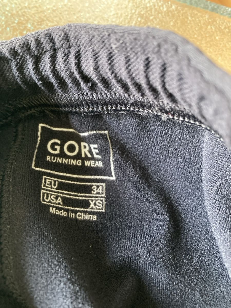 Pantaloni: Gore Running Wear Windstopper, XS, 34 schwarz soft shell – Usato da Zürich venduto da dolcicaramelle2 4