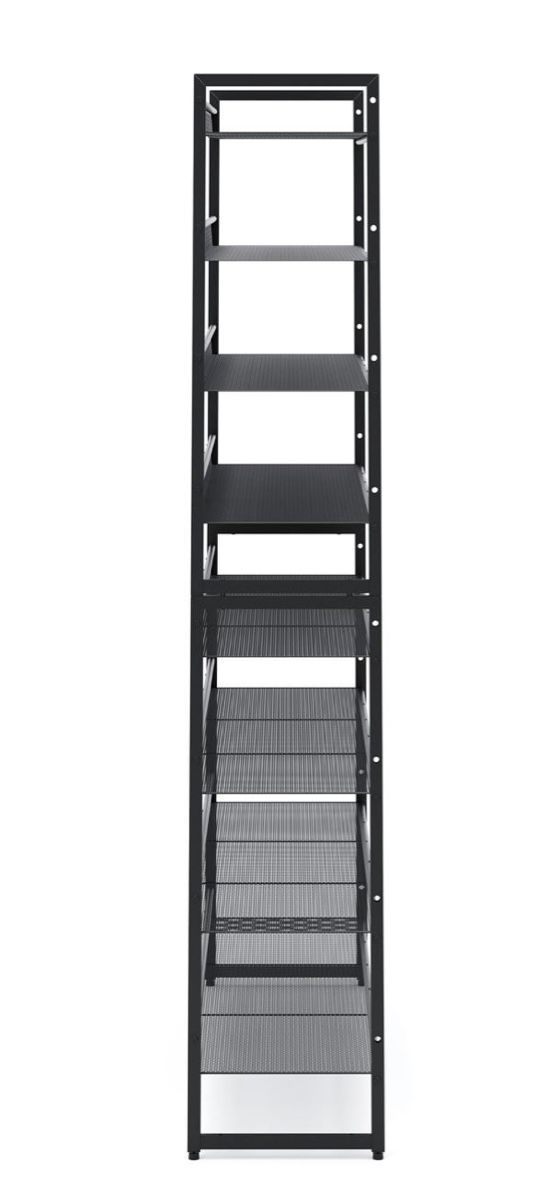 Scaffali: Schuhregal Schwarz, Metall  – Nuovo e nell'imballaggio originale da Obernau venduto da SIGGEW 4