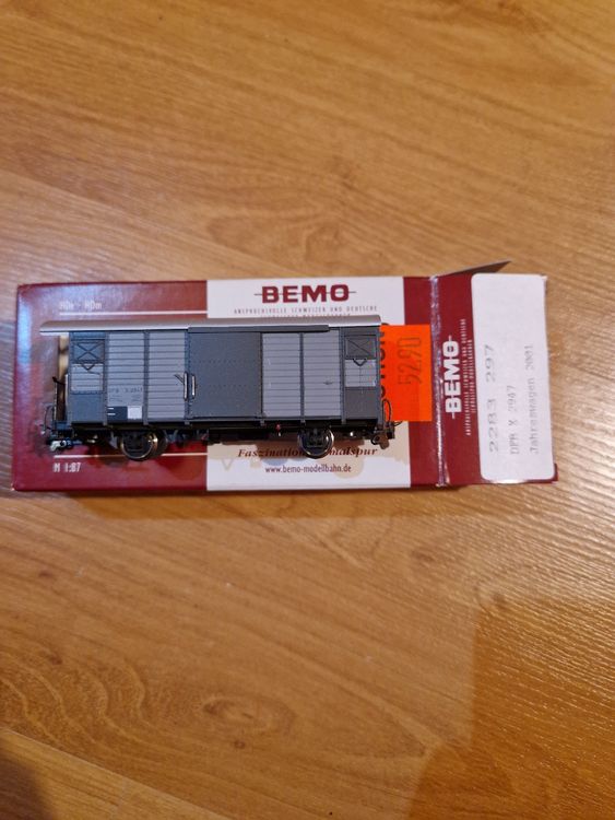 Bemo Modelleisenbahnen: Bemo 2283 297 Jahreswagen 2001 – Gebraucht aus Illhart von Markus203
