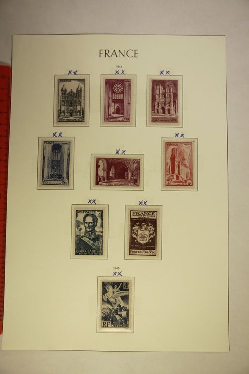 France 1944 - Timbres de Libération - Série complète de