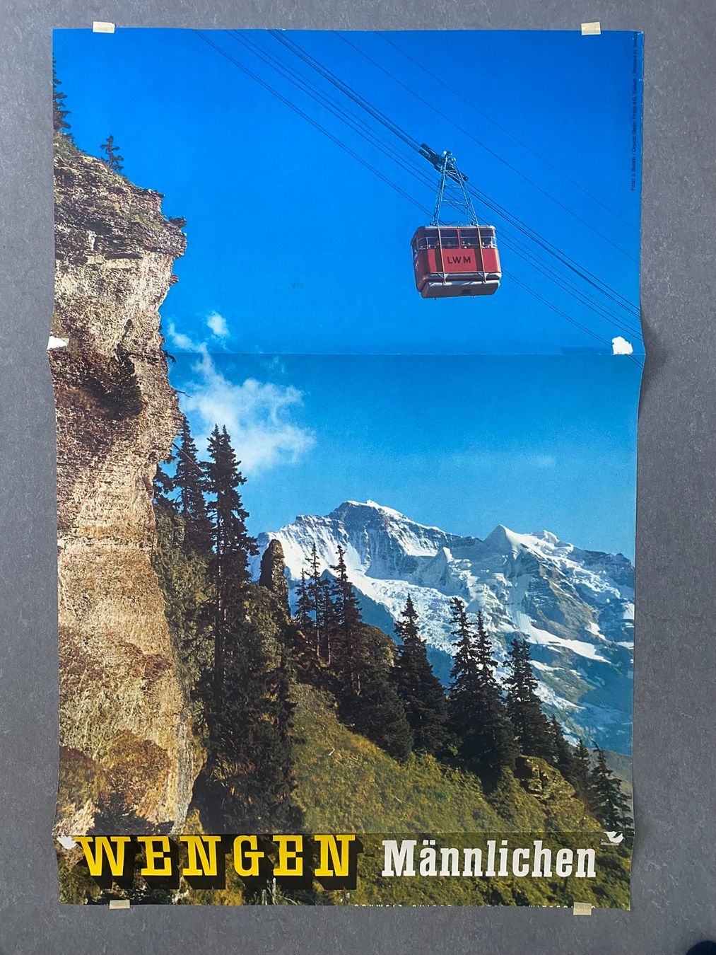 Foto & Immagini: Original Vintage Poster - Wengen - Männlichen – Usato da Zürich venduto da jesulin05