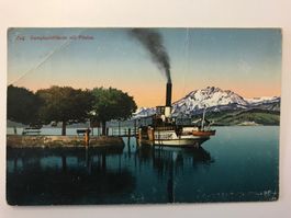 Zug  // 1917 Dampfschifflände Zugersee
