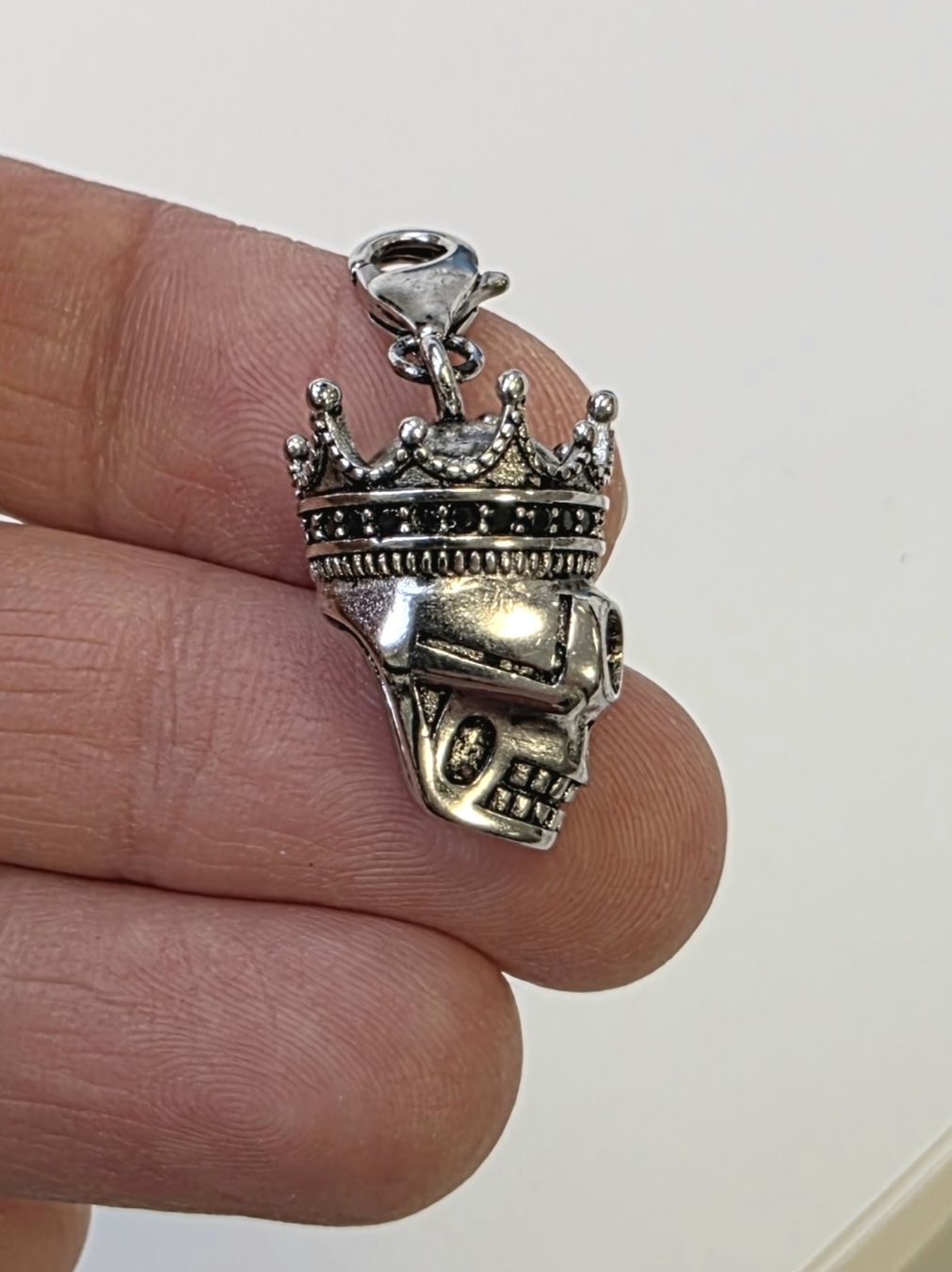 Ciondoli: Totenkopf Anhänger Silber 925 – Nuovo (secondo la descrizione) da Madetswil venduto da triforuz 8
