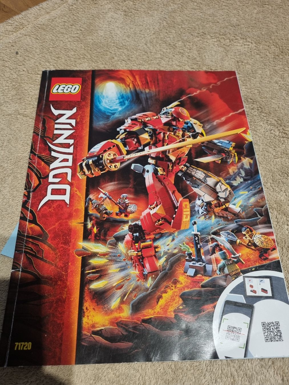 Lego Giocattoli: Ninjago Feuer-Stein-Mech – Usato da Rümlang venduto da Franny93 3