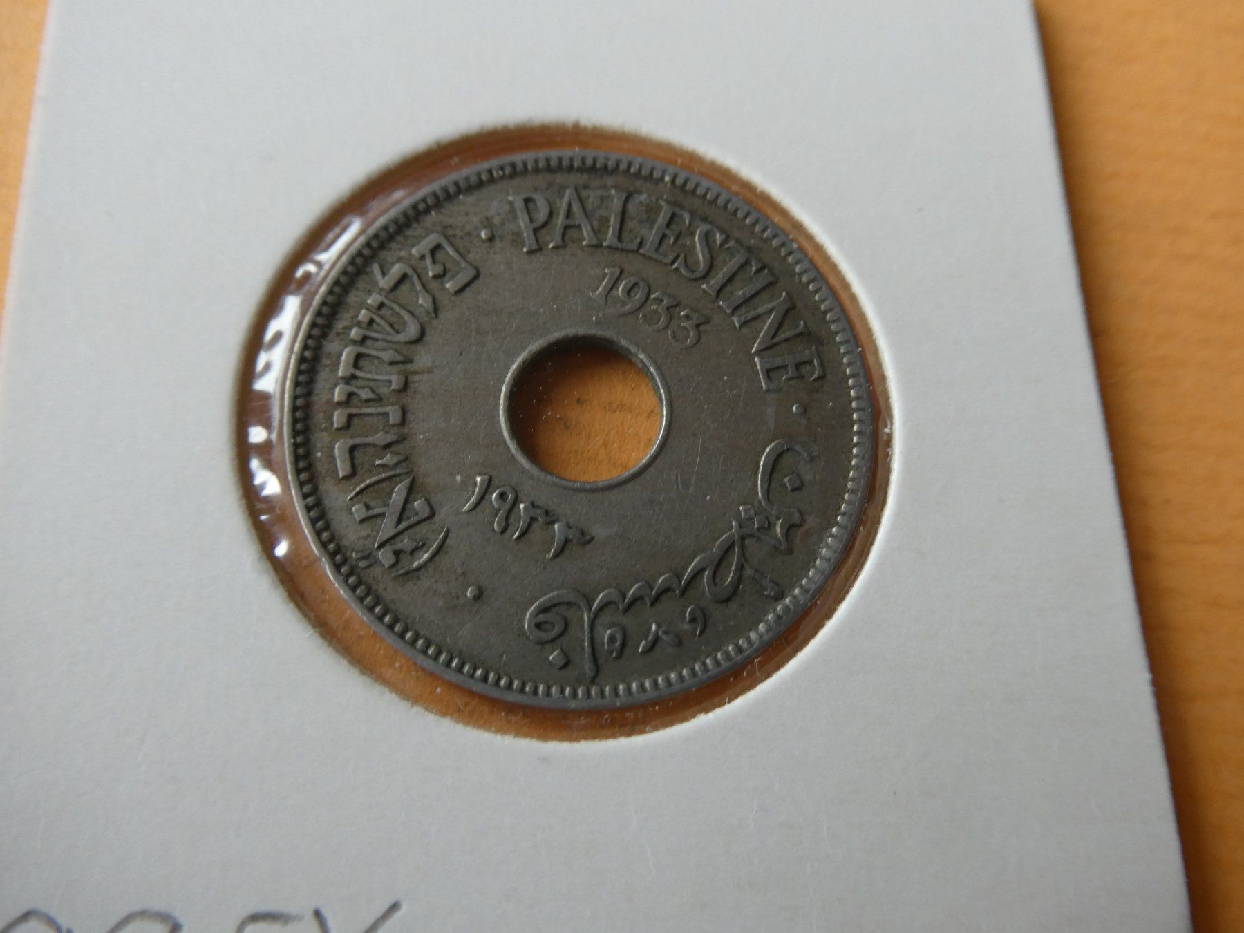 Tutti le monete: Palästina 1933, 10 Mils – Usato da Hinterforst venduto da Rohusri 1