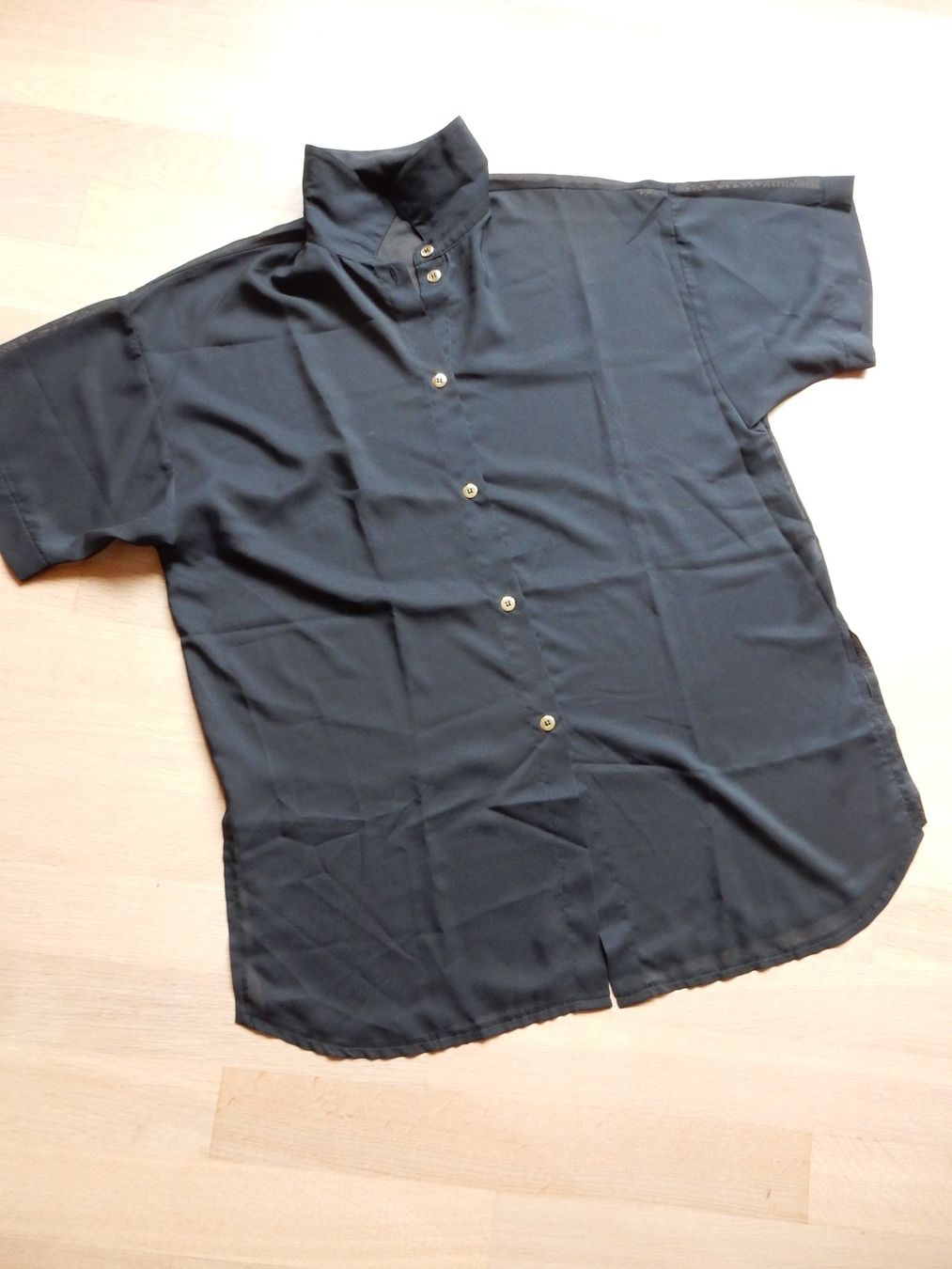 Beldona Camicette: Bluse schwarz durchscheinend BELDONA Strandbluse – Nuovo (secondo la descrizione) da Jona venduto da simongarden 8