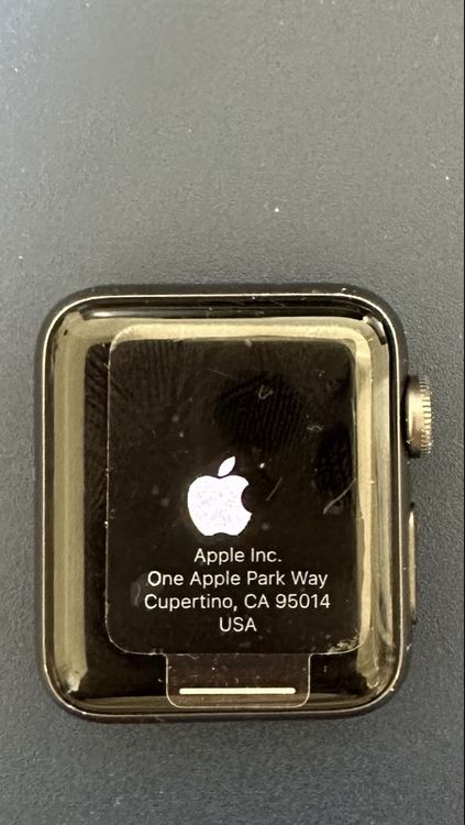 Apple Smartwatch: Apple Watch Series 3 GPS 38mm Aluminium – D'occasion à Niederhasli par Goldfinge0