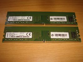 2 Stück 8gb ddr4 2400. Details siehe Bildern.
