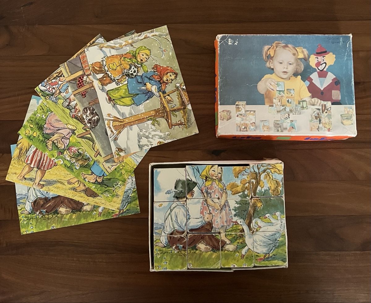 Giocattoli: Retro Märchen Puzzles, Nostalgie  – Usato da Altdorf UR venduto da JanAil