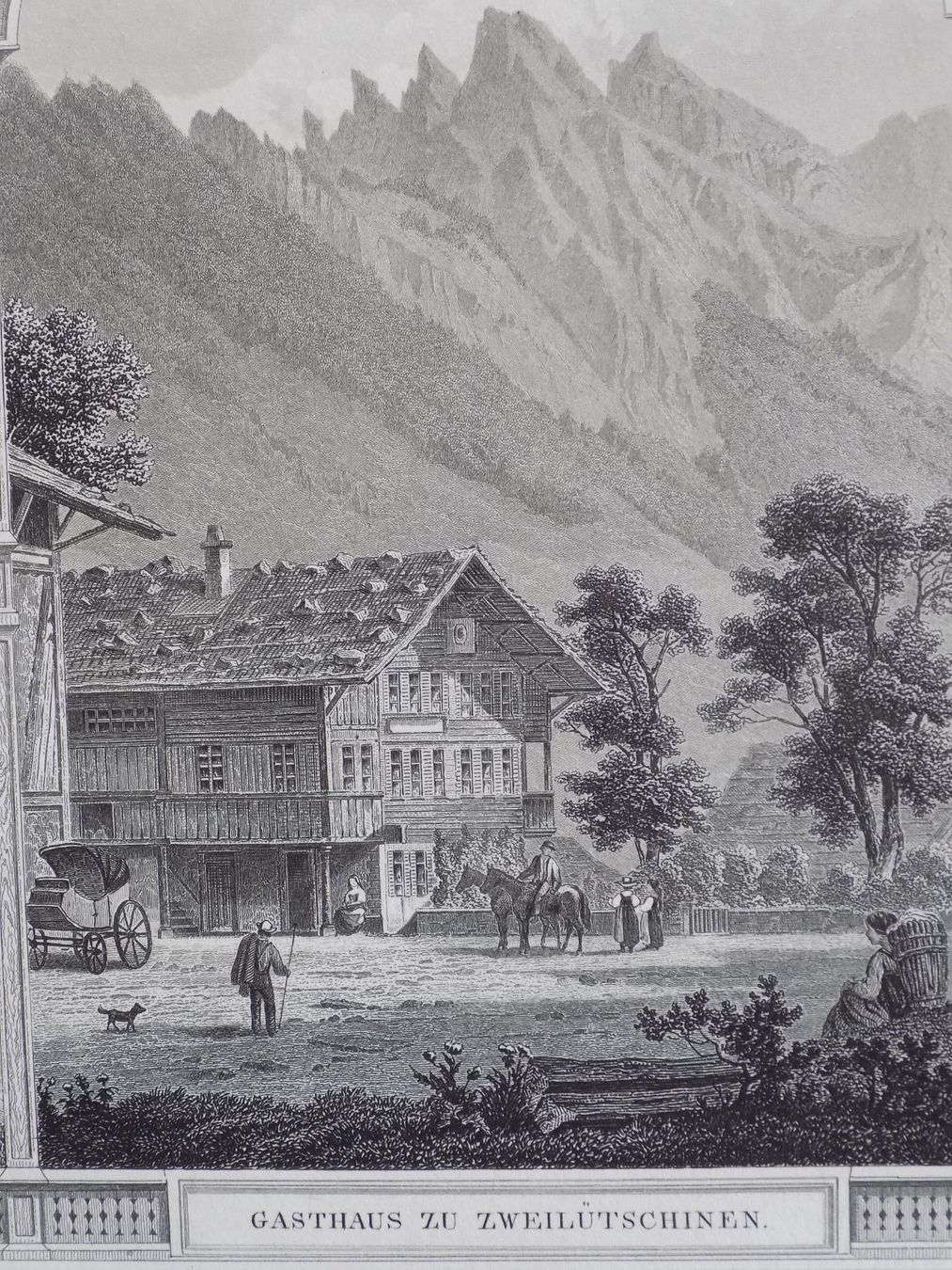Incisioni: Zweilütschinen Berner Oberland – Usato da Risch venduto da Rischli15 2
