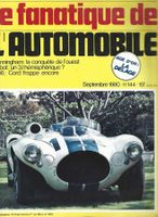 Le Fanatique de l'automobile No 144, septe,nre 1980