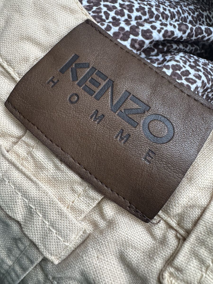 Kenzo Pantaloni: Kenzo Homme Leinenhose – Usato da Obfelden venduto da cesarina10 9