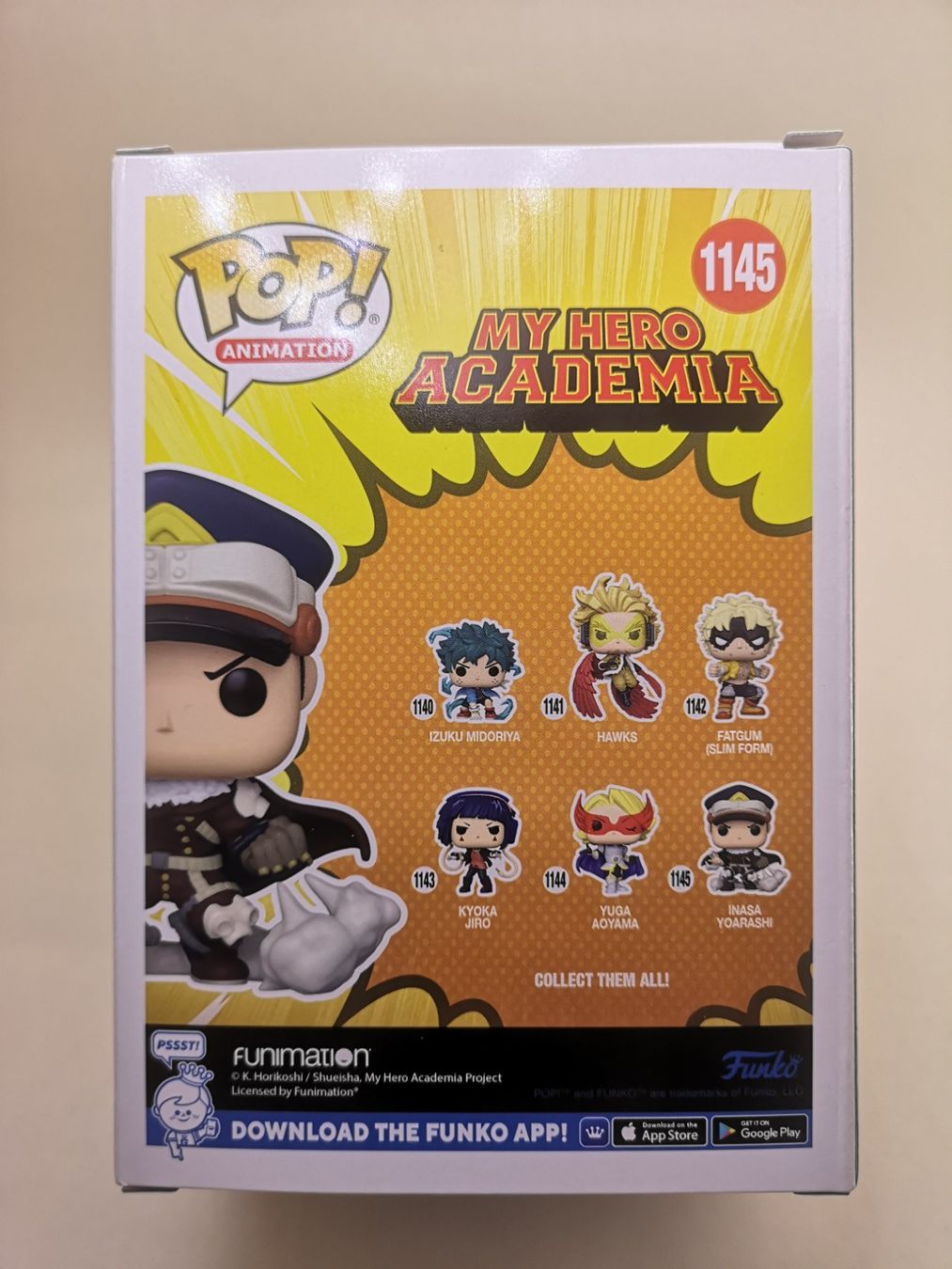Funko Figuren: Funko Pop Inasa Yoarashi #1145 – Neu und originalverpackt aus Riehen von _TheCollectorShop_ 1