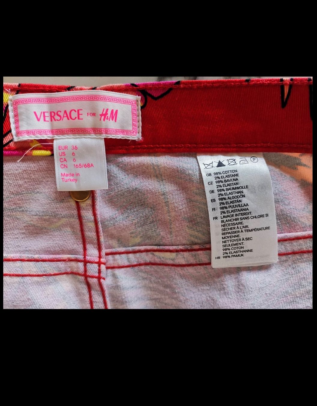 Pantalons: Versace for h&m, Hose Gr. 36 – Neuf (Voir description) à Lyss par Shantishiva 1