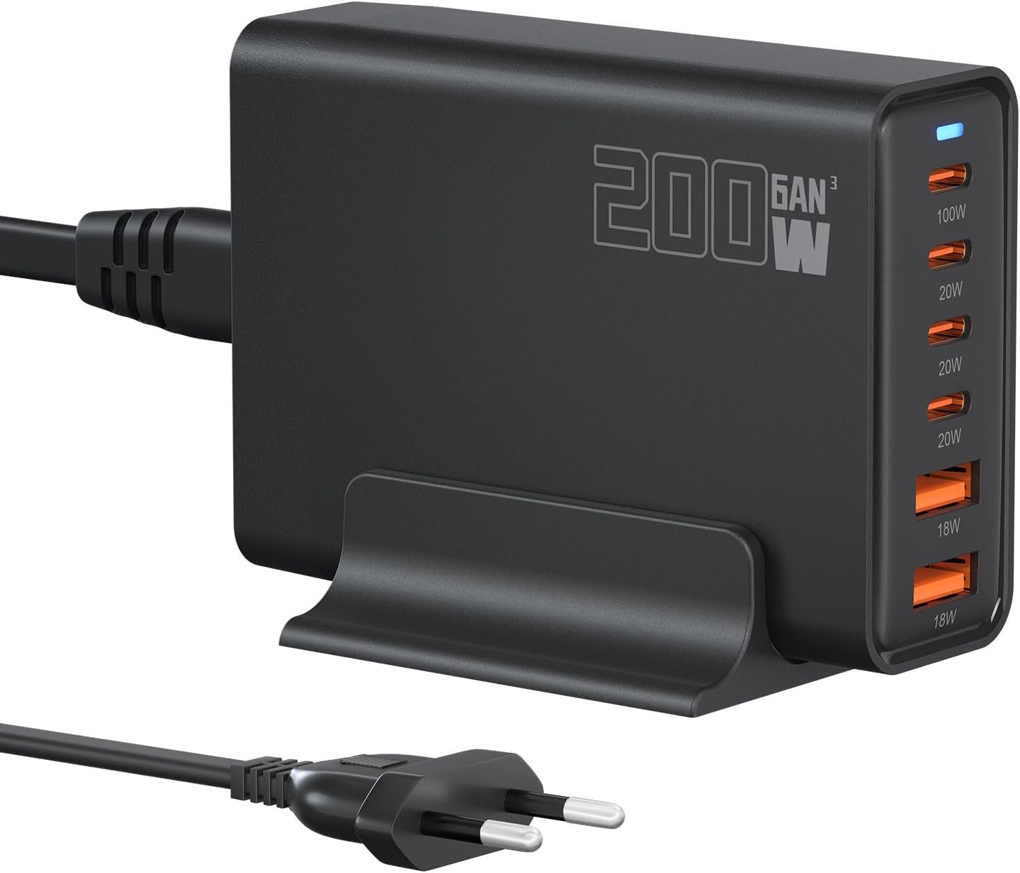 Caricabatterie: USB C hub mit netzteil   Netzteile Kompatibel  mit MacBook – Nuovo (secondo la descrizione) da Thun venduto da nuonuo 1