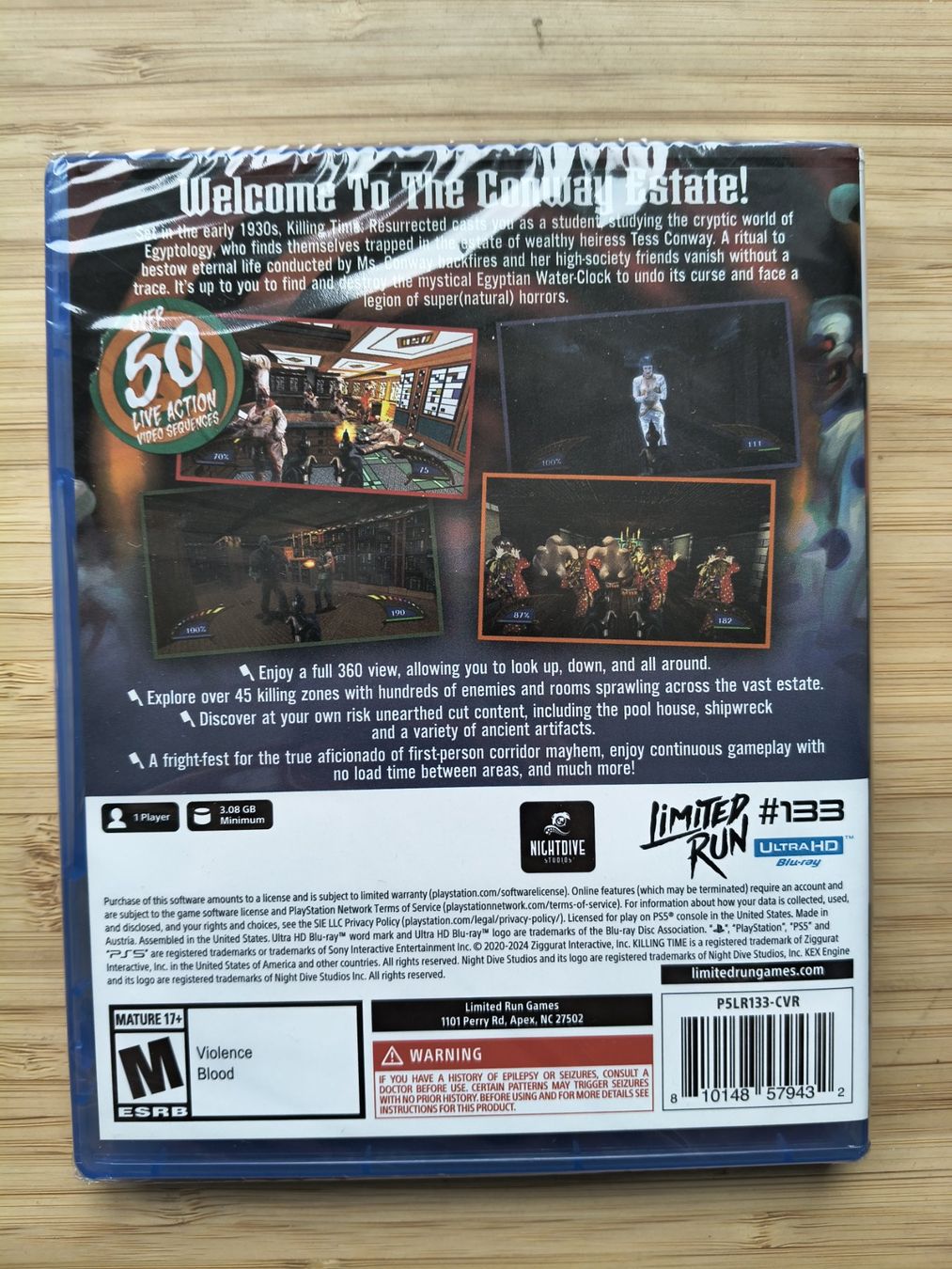 Giochi: Killing Time - Resurrected Sealed (PS 5) – Nuovo e nell'imballaggio originale da Riedholz venduto da ste_96cd 1