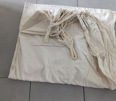 Hängematte aus stabilem Baumwollstoff, écru, gebraucht