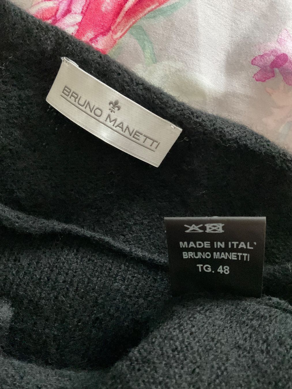 Pullover & Sweatshirts: BRUNO MANETTI 75% Wolle oversize Pullover Gr ca 42 it 48 – Gebraucht aus Urdorf von alda02 9