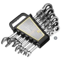 Gabelschlüssel SET NEU ! 6 STÜCK mit Kunstoff Box