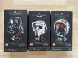 Lego Star Wars Helme 75305, 75327, 75304