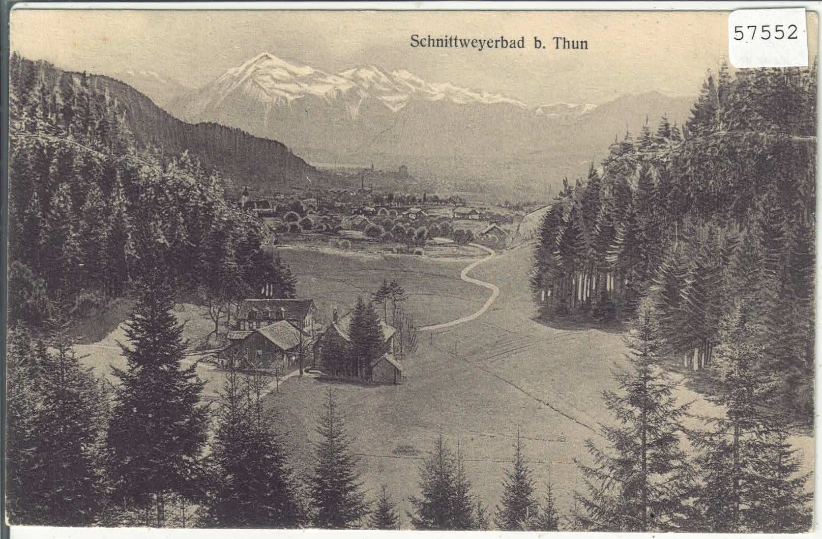 Ansichtskarten: Schnittweyerbad - Steffisburg – Gebraucht aus Ettingen von Kartenplanet