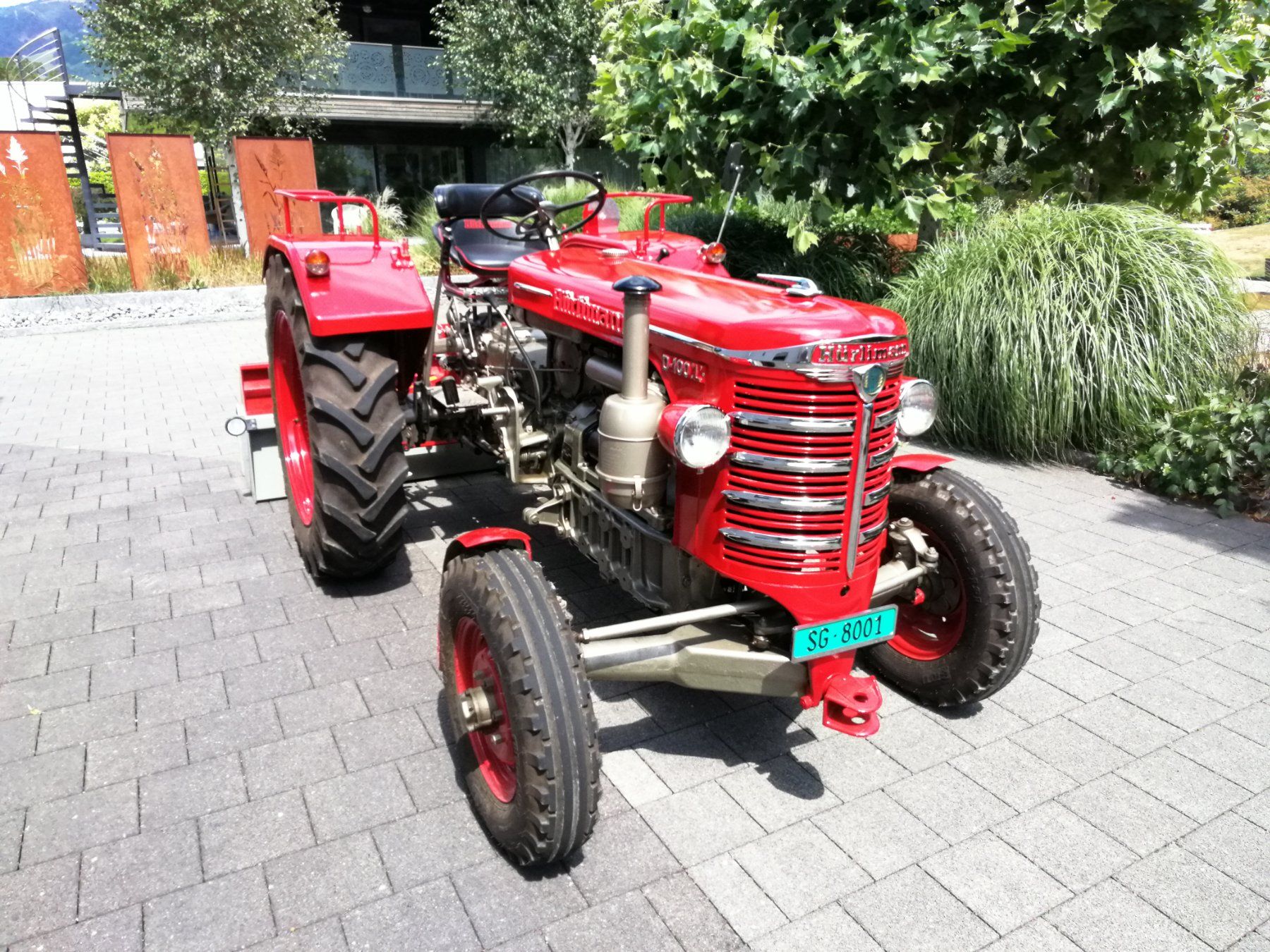 Hürlimann Trattori: Hürlimann D100 L (1967) – Usato da Schänis venduto da Grafenau7 3