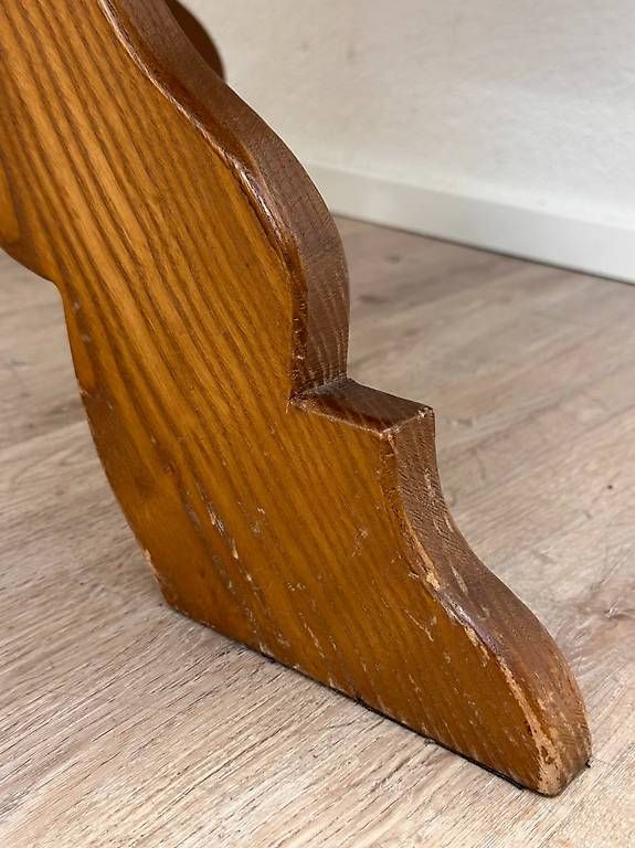 Tavoli: Vintage achteckiger Schiefertisch mit Intarsien – Usato da Obernau venduto da Arche_Noah_Brocki 7