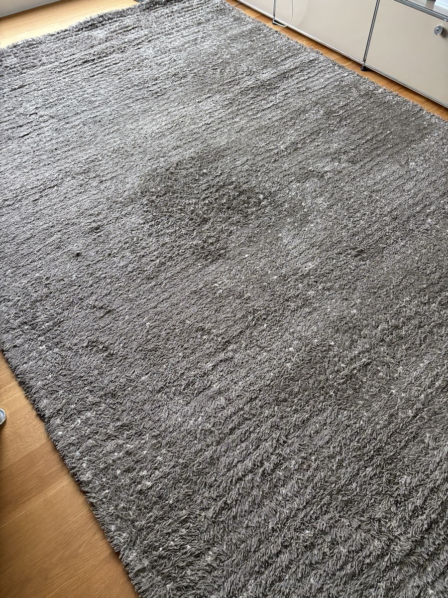 Tappeti: Woodnotes Aapa Designerteppich - Warm Grey – Usato da Basel venduto da Mathis44 4