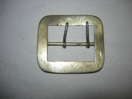Messing Glockenriemenschnalle für 85 mm Riemen, gebraucht