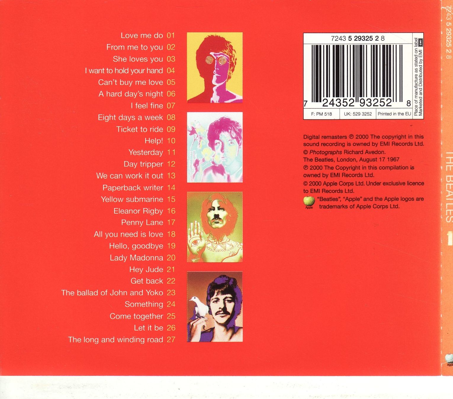 CD: The Beatles – 1 – Nuovo (secondo la descrizione) da Boussens venduto da catfood01 1