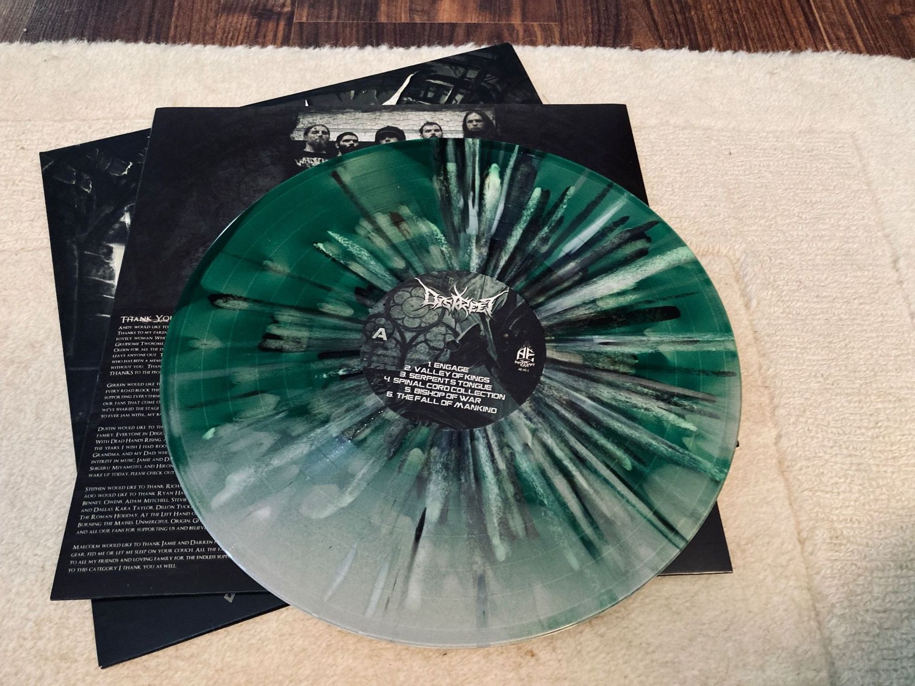 Dischi in vinile: Diskreet - Engage The Mechanicality - Vinyl LP Grave Vari 59 – Usato da Wagenhausen venduto da Novafreund283 3