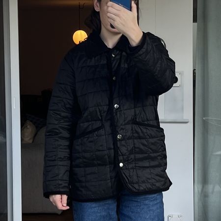 Steppjacke Weekday schwarz
