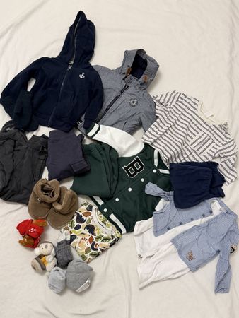 Baby Kleiderpaket Grösse 70- Winter/Herbst Top!