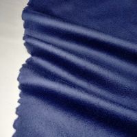 Top ital. Kaschmir 100% Mantel Stoff 2.65x1.5m mittelblau