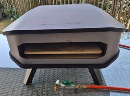 COZZE Pizzaofen Basic 13 Gas mit Abdeckung & Pizzaschaufel
