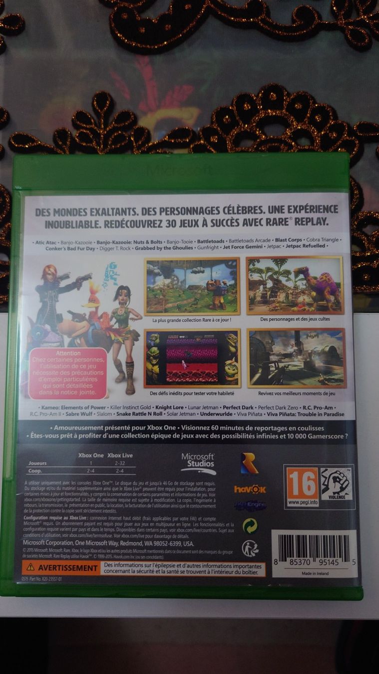 Microsoft Spiele: Rare Replay Xbox – Gebraucht aus Cugy VD von Twinsen93 1