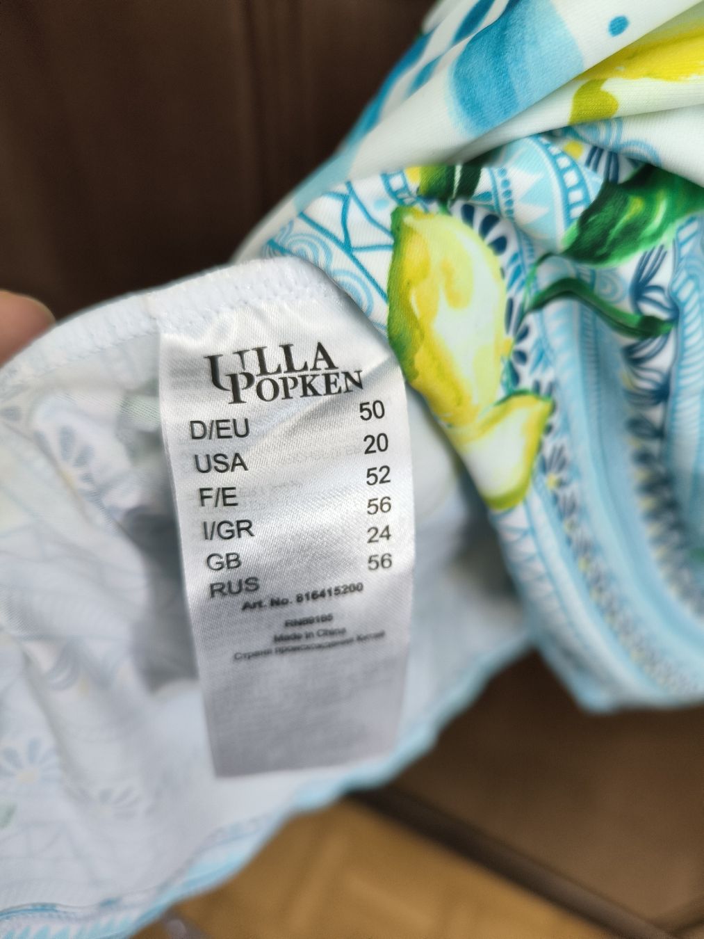 Costumi da bagno & Bikini: Neu: Ulla Popken Badeanzug Kleid Gr. 50 – Nuovo (secondo la descrizione) da Kloten venduto da Olivenbaum2017 2