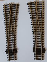 2 Ex. Peco H0 Streamline Weichen Code 100